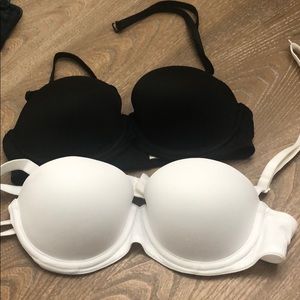 Two used Victoria secret Bras.